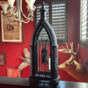 Hanging Gothic Bat Lantern