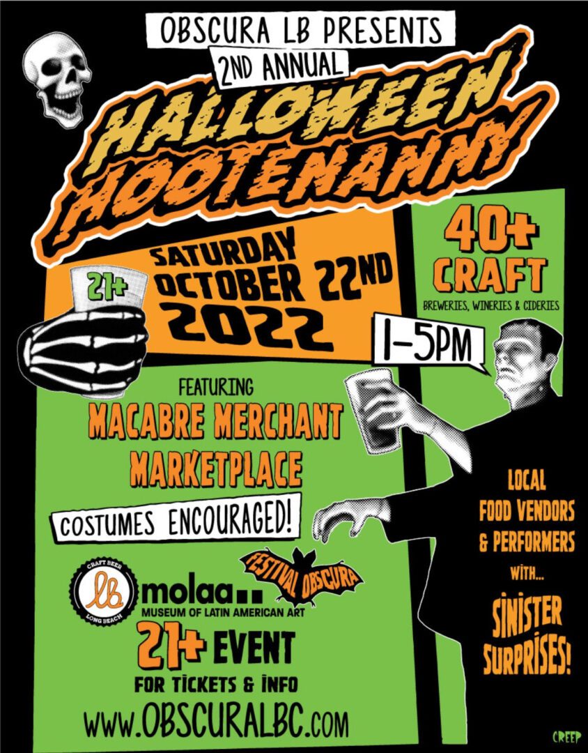 Second Annual Halloween Hootenanny Poster