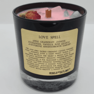 Love Spell Sacred Ceremony Candle
