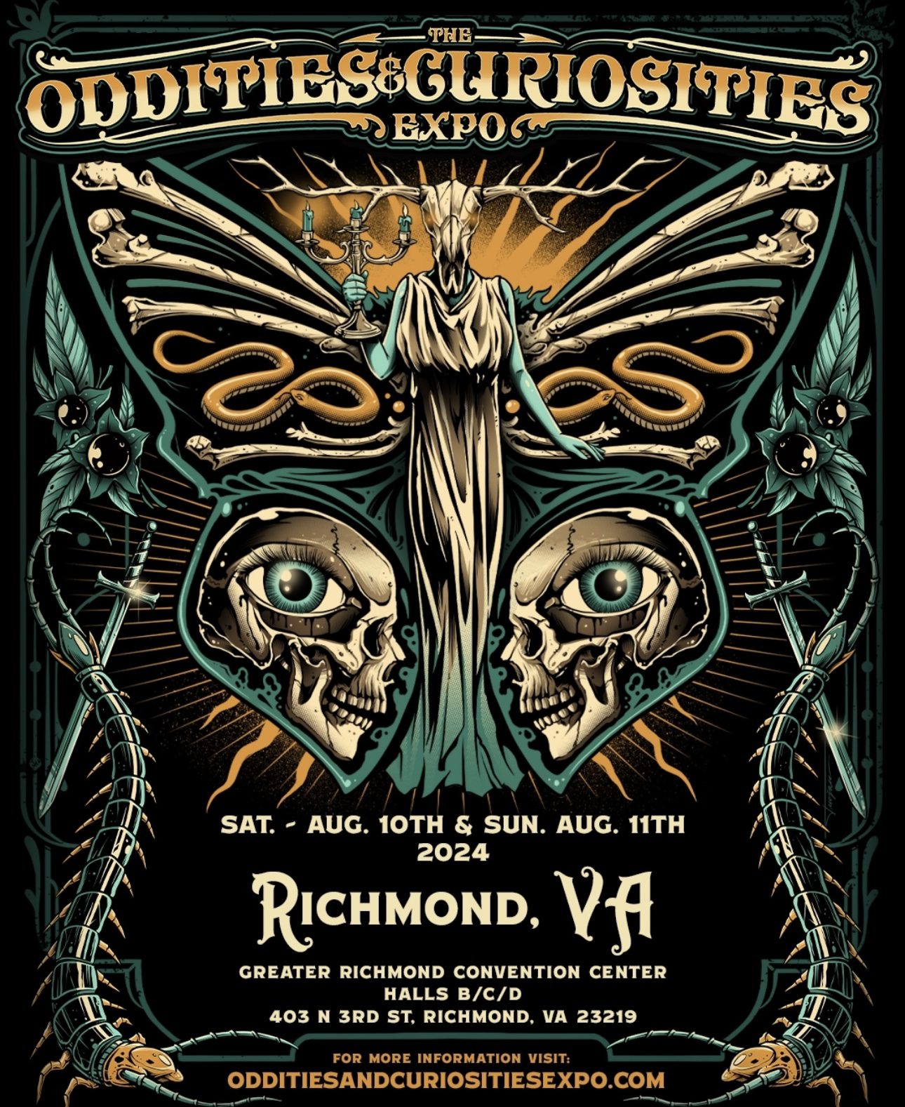 The Oddities & Curiosities Expo Richmond Memento Mori Los Angeles