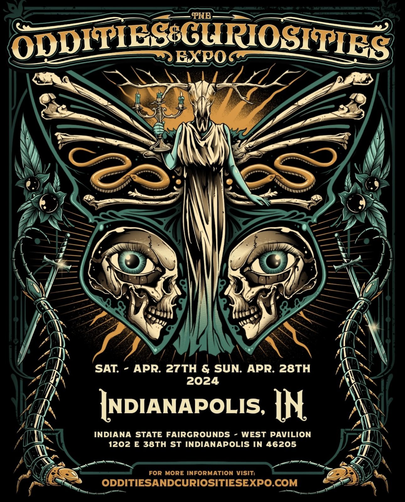 The Oddities & Curiosities Expo Indianapolis, IN Memento Mori Los