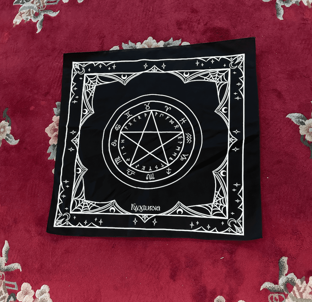 Astrology & Runes Altar Cloth - Memento Mori Los Angeles